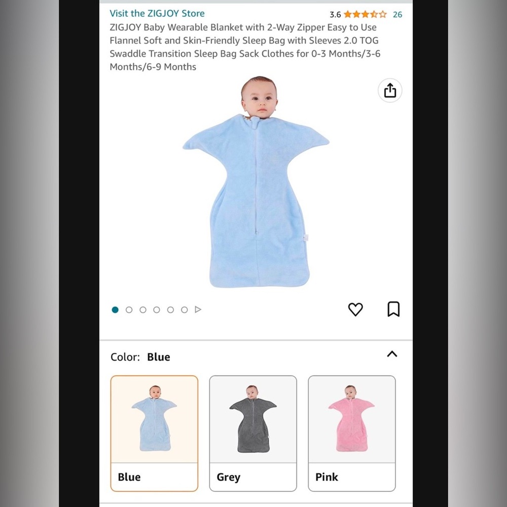 Baby sleep sack